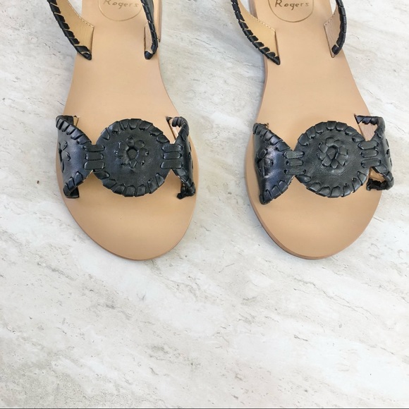 NEW Jack Rogers Liliana Leather Sling Back Sandal Size 7 women's $128 - Picture 5 of 8